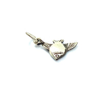 Sterling Silver Fish Charm , Sku#925AG