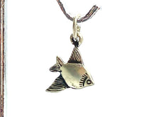 Sterling Silver Fish Charm , Sku#925AG