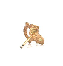 14KGF rocking horse stud , 14K gold filled , SKU1609-4