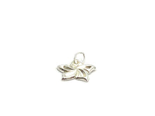 Sterling Silver Flower Pendant, Sku#E8-C