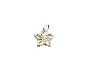 Sterling Silver Flower Pendant, Sku#E8-C