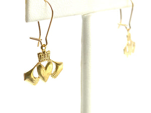 14KGF Claddagh Charm , Sku#529