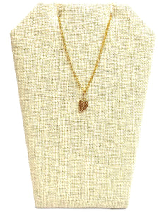 14KGF Leaf charm , Sku#1152-C