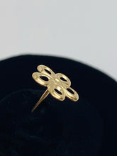 Flower Stud, 14K Gold Filled & Sterling Silver, Sku#122-4 #122-5