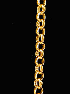 14K Gold Filled 6.0mm Belcher/ Rolo Chain Sku# SM140