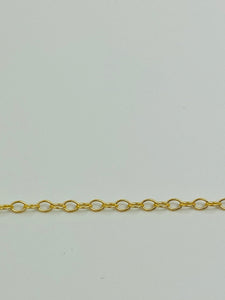 Sleek 14K Gold Filled Cable Chain 1.1mm  Sku# S1812