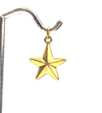 14KGF star charm , 14K gold filled , Sku # GF / CR6 / ST / D