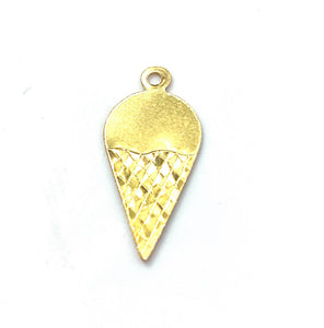 14KGF Ice cream charm , 14KGF gold filled , Sku # 421