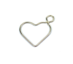 Silver Heart Charm Sku#500H155RC