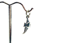 Silver Fish Charm , Sku#SSCR3AL