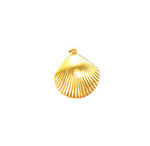 14KGF shell charm , 14K gold filled charm , Sku #483-C