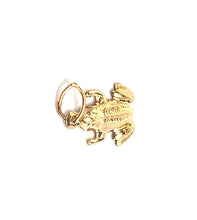 14KGF frog charm , 14K gold filled , Sku # 1857-C