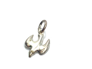 Silver bird charm, sku#SSCR6/DV