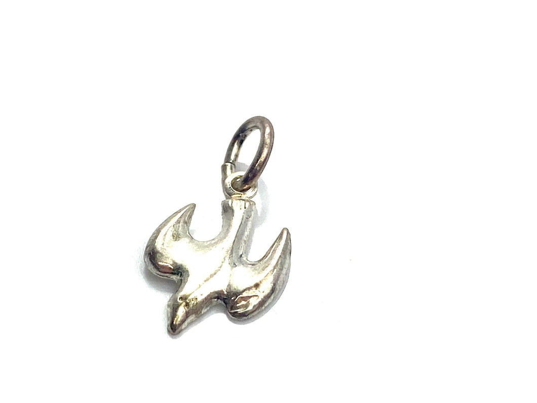 Silver bird charm, sku#SSCR6/DV