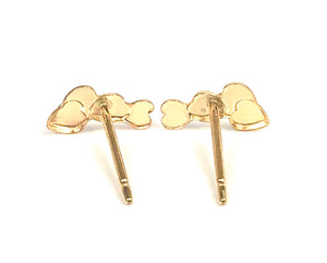 Beautiful 14KGF Multi heart stud , 14K gold fill , SKU #591-4