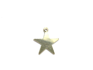 14mm Star Charm , Sku#500C22