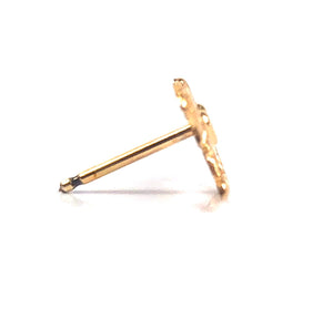 14KGF rocking horse stud , 14K gold filled , SKU1609-4