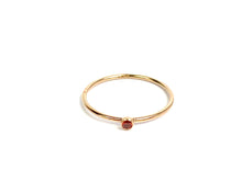 2mm Ruby 3A CZ Stacking Ring , Sku#4820R7M7