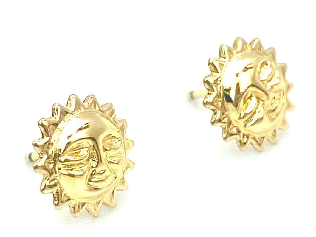 14KGF Sun Studs , Sku#1861-4