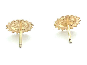 14KGF Sun Studs , Sku#1861-4