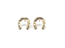 14KGF horse shoe studs, 14K gold filled , SKU#42A-4