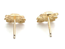 14KGF Teddy Bear Studs , Sku#709-4