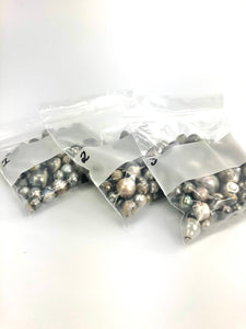 8 - 17mm , 100 bagged pearls , Sku#10021