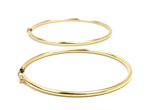 14KGF Hoops , Sku#090 C 6 GF