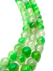 Momo jade bead strand, SKU# B4