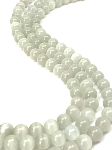 Color changing jade bead strand, SKU#C3