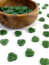 Dyed pretzel jade bead, SKU #JP28