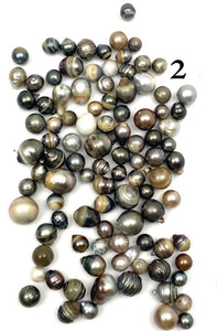 8 - 17 mm , 100 bagged pearls , SKU#10020