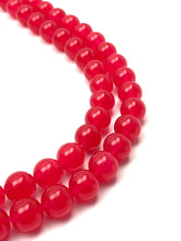 Rose jade bead strand, SKU#A16