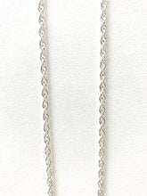 2.2mm sterling silver double rope chain, 18 - 24 inch, SKU# 22R