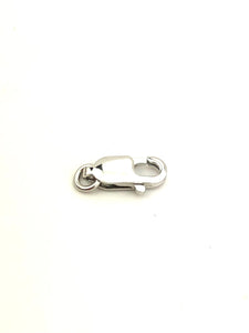 14K white gold lobster claw clasp Sku#50801