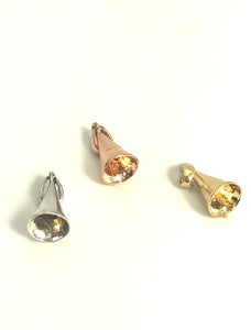 14K Yellow Gold, Rose Gold , White Gold Bail Sku#TP209