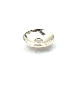 14K solid white gold grommet, SKU# 12-54-120/CP