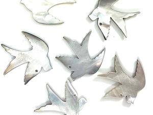 Mother Of Pearl Bird Shell, Sku#M174