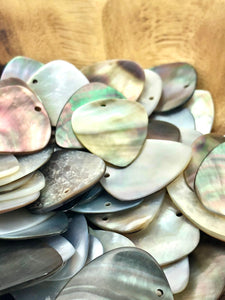 Black Tahitian Mother Of Pearl Beads Sku#M565