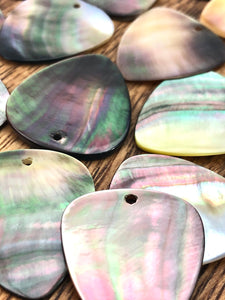 Black Tahitian Mother Of Pearl Beads Sku#M565