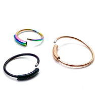 Stainless steel nose ring, SKU# NBR095