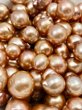 South Sea Pearls, Peach Tones, 12-14.9mm size, AAA Luster