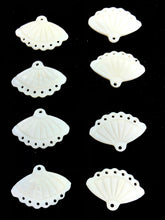 White South Sea Mother Of Pearl Fan Sku#M214