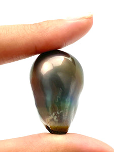 Tahitian pearl 27mm x 20mm GIANT Pearl