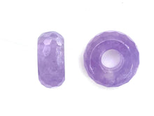 Faceted Donut Enhanced Jade, Sku#BG81