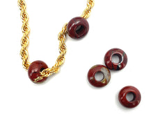 Natural Agate Jade Donut Beads, Sku#BG77