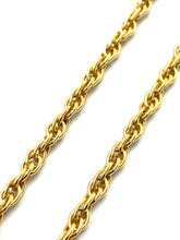 26” and 25 “14KGF double rope chain, 14K gold filled, SKU# 25 R