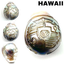 Carved Tahitian pearl , SKU# 11129