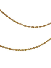 26” and 25 “14KGF double rope chain, 14K gold filled, SKU# 25 R