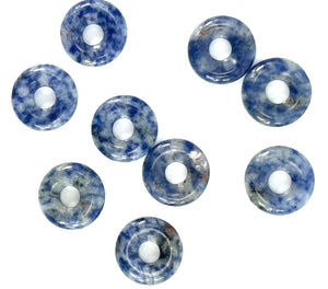 Jade donut beads, Sku#BG131